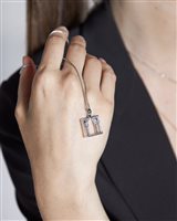 Pendentif Loving Palladio  3D in Argent GRB03 SERLIANA - GRB03 SERLIANA